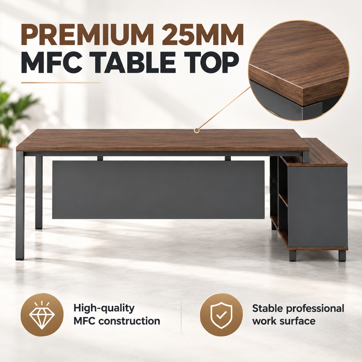 Премиальная столешница MFC 25 мм